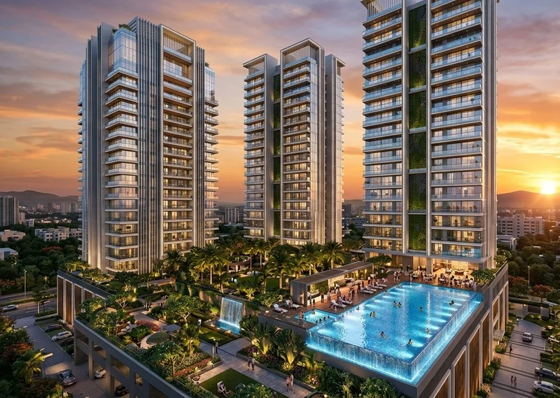 Truspace Prima Altiora Wakad Investment Highlights and Residential Towers
