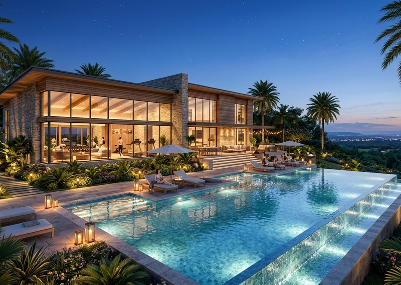 Prima Altoria Wakad Swimming Pool and Deck